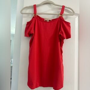 Off of the shoulder Michael Kors top